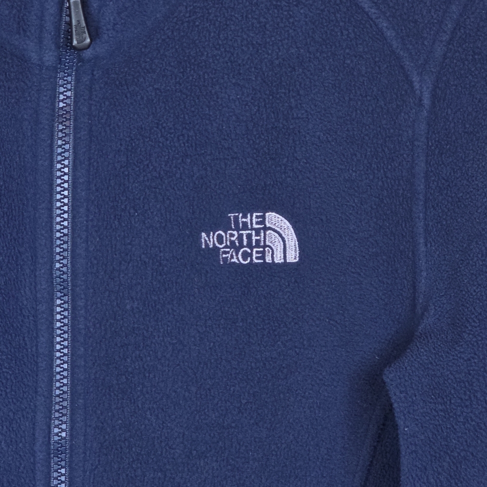 The North Face Women's Blue Fleece Zip Up Jacket Medium Outdoors Athleisure - Picture 4 of 16